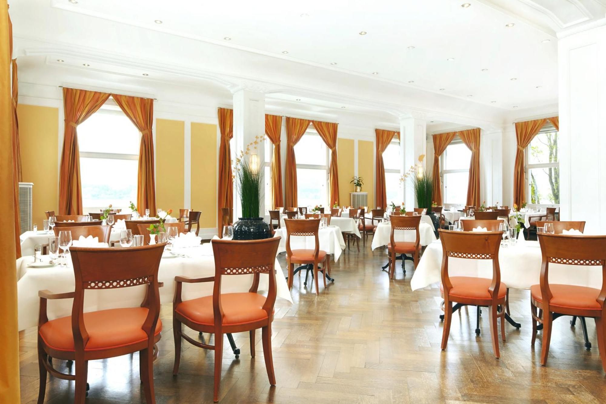 Hotel Restaurant Bellevue Au Lac Thun Exterior photo