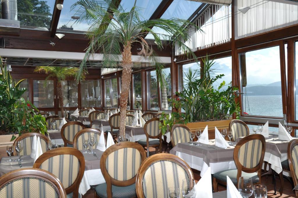 Hotel Restaurant Bellevue Au Lac Thun Exterior photo